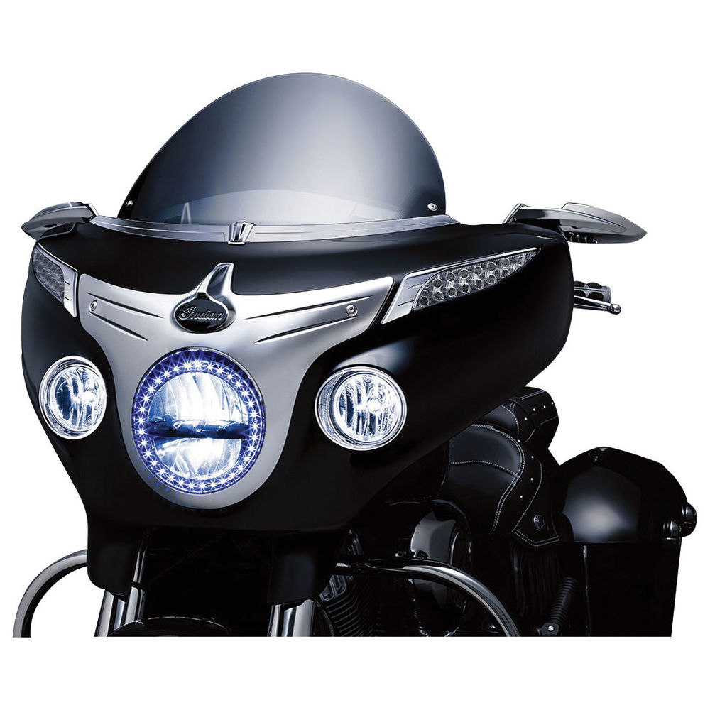 Kuryakyn Chrome Fairing Windshield Trim Accent Indian Roadmaster