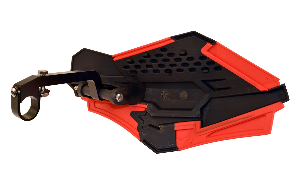 Powermadd Sentinel Handguard Kit For Lynx Snowmobile (Char/Hi Viz) w