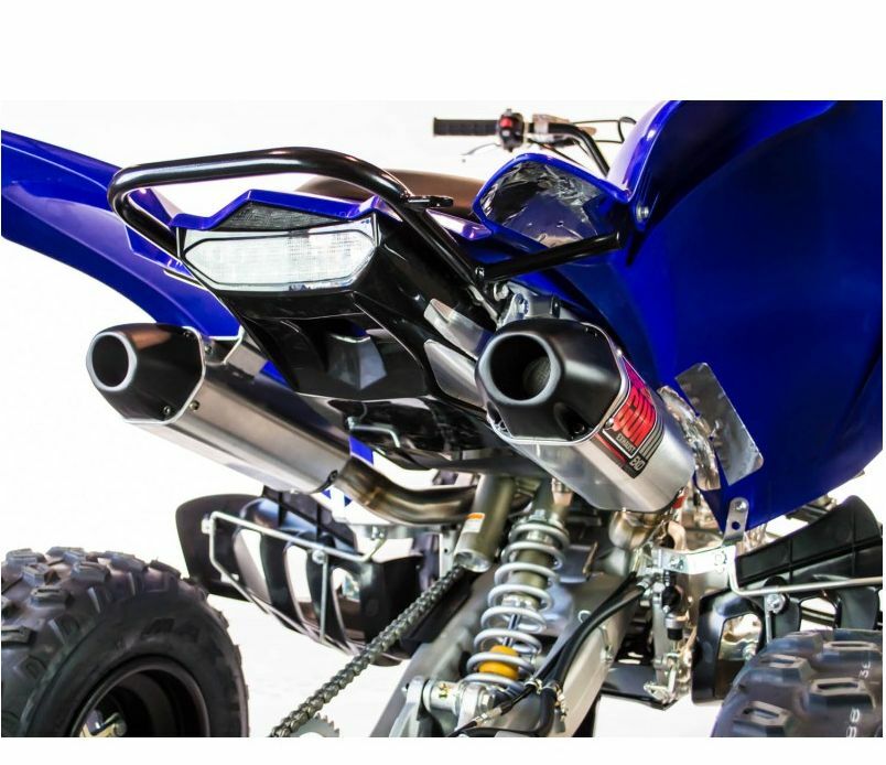 BIG GUN EXO Dual Full System Exhaust Pipe Muffler Yamaha Raptor 700