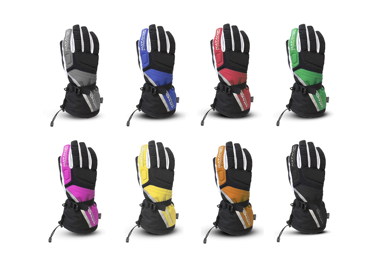 Katahdin Gear Cyclone Snowmobile Winter Gloves Pair eBay