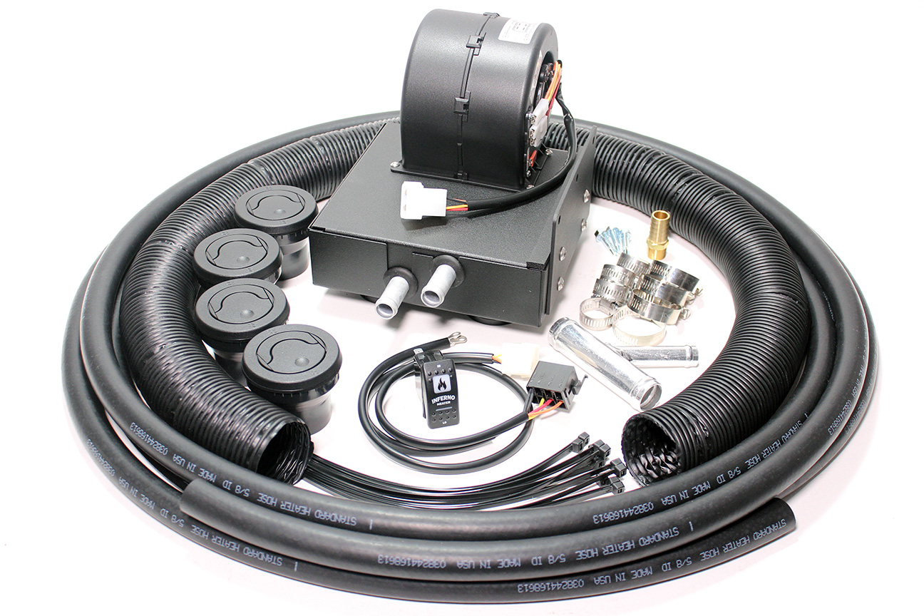 Inferno Cab Heater Kit with Defrost For 20142020 Polaris Ranger 570