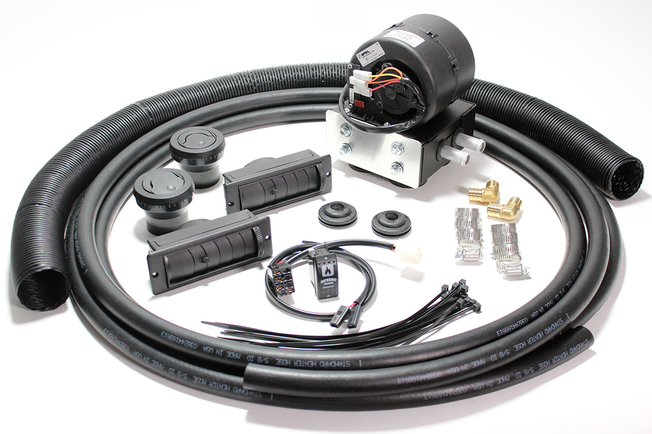 Inferno Cab Heater Kit with Defrost For 20182020 John Deere Gator XUV