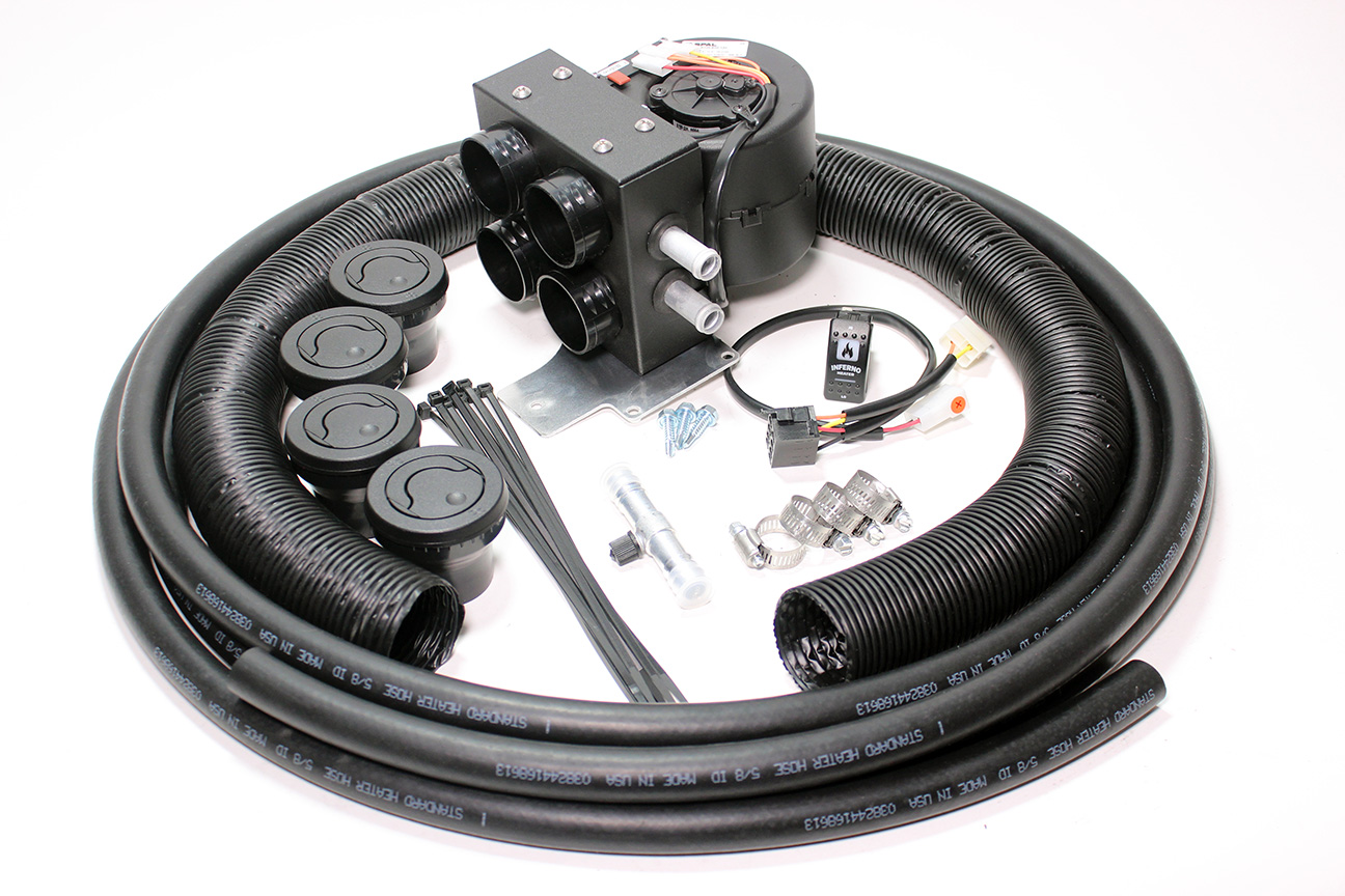 Inferno Cab Heater Kit with Defrost For 20162020 John Deere Gator XUV