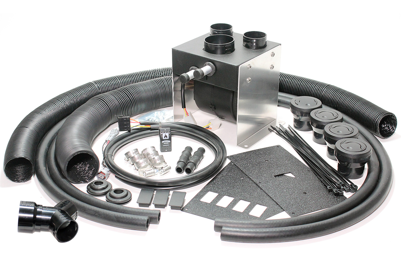 Inferno Cab Heater Kit with Defrost SSHK91500 For 20162020 Honda