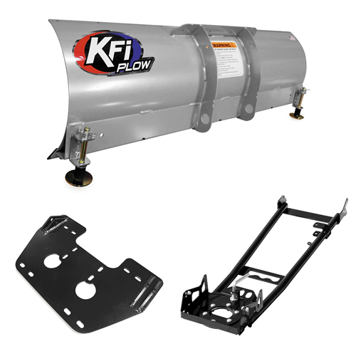 KFI ATV 48" Snow Plow Blade Mount Kit Combo Honda TRX420 Rancher 2x4