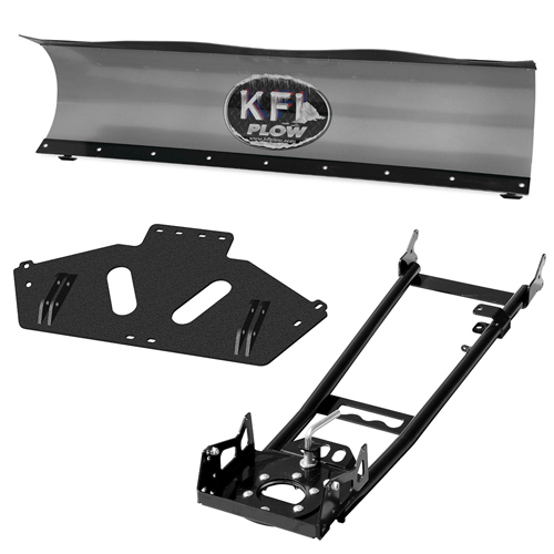 KFI UTV 72" Snow Plow Kit Combo Arctic Cat Wildcat Trail Sport 700 2014