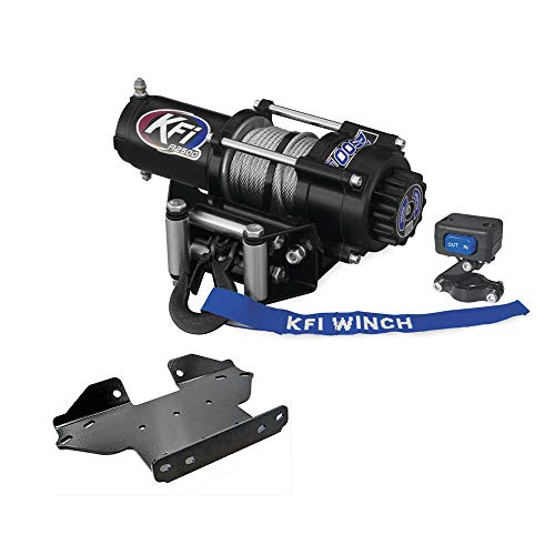 2500 lb KFI Winch Mount Combo Kit Kawasaki Brute Force 650 750 20052015 NEW eBay