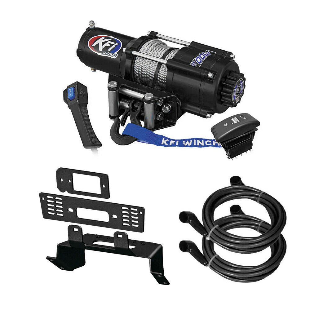 Winch Kit 4500 lb For John Deere Gator XUV 825i S4 ALL (Steel Cable) eBay