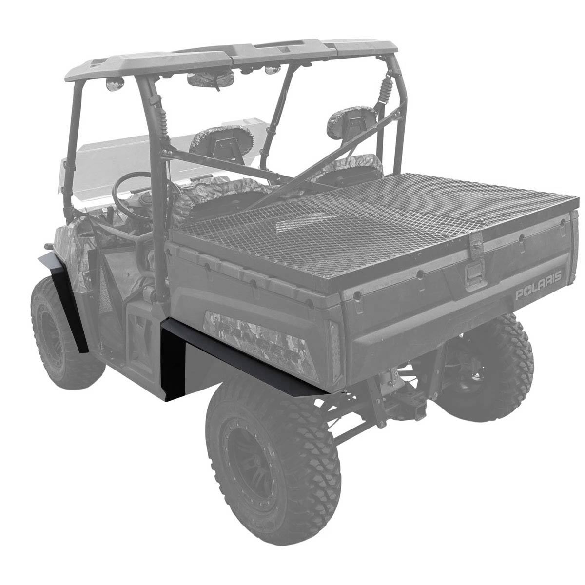 MudBusters Extra Coverage Fender Flares for 2015 Gas Models Only Polaris Ranger 570 /& ETX Full Set