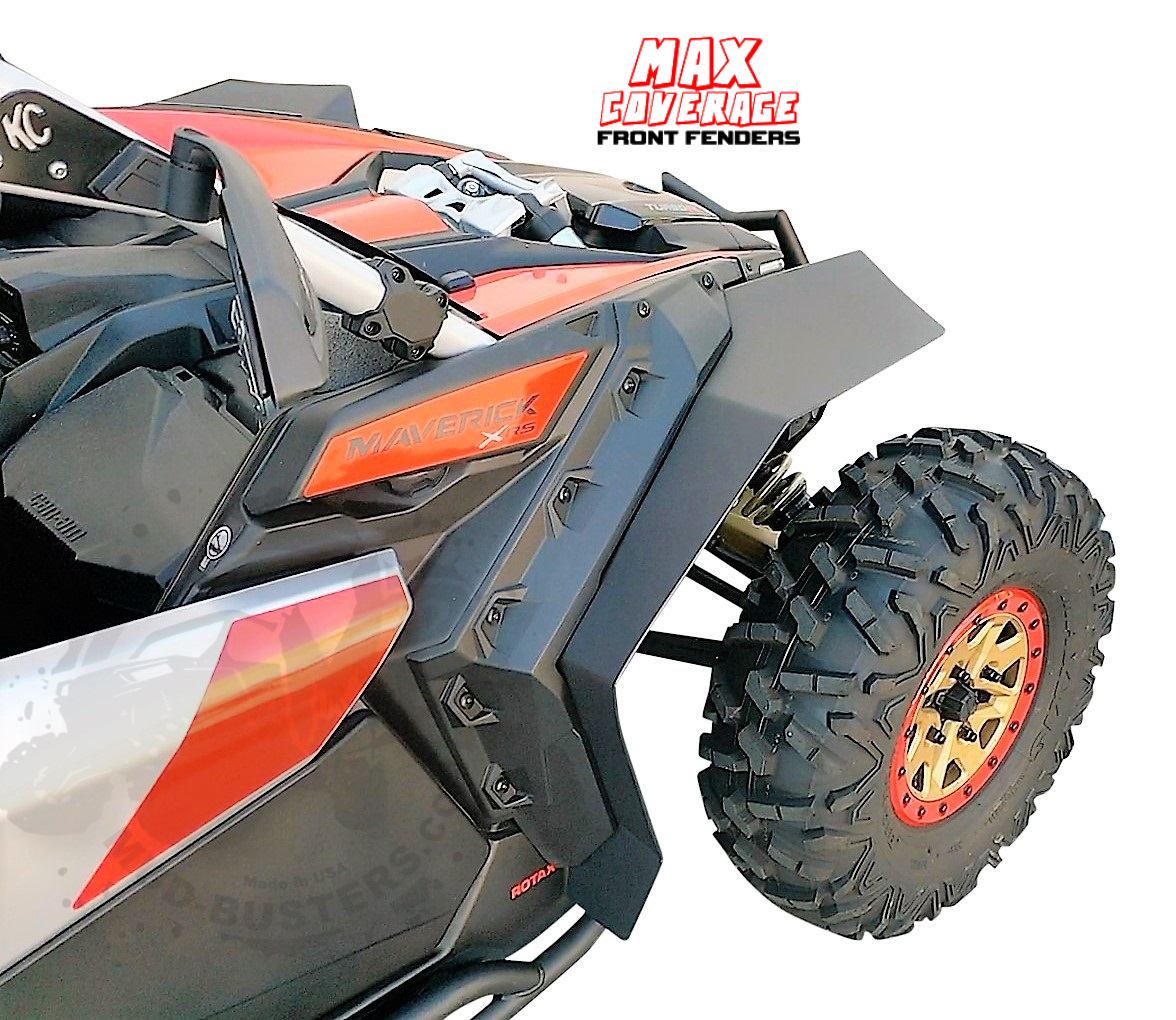 MudBusters Fender Extensions for CanAm Maverick X3 with BRP Fenders eBay